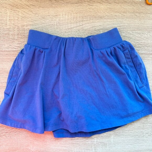 New Free People Movement Hot Shot Mini Skort in Cobalt Blue FP Movement XS - Picture 2 of 4
